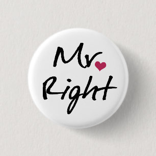 Badge Rond 2,50 Cm M. Right