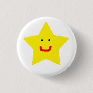 Badge Rond 2,50 Cm M. Star