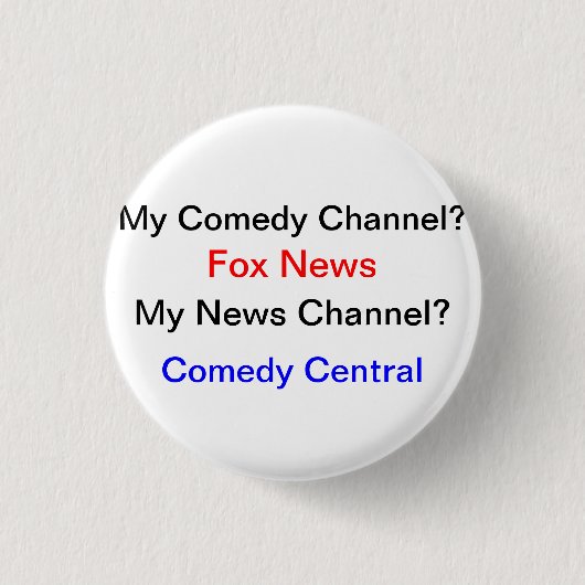 Badge Rond 2,50 Cm Ma source de nouvelles ? (Devant)