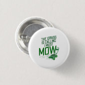 Badge Rond 2,50 Cm Machine à gazon (Devant & derrière)