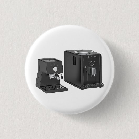 Badge Rond 2,50 Cm Machines à café Espresso (Devant)