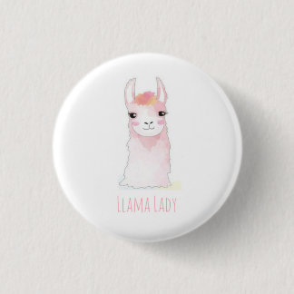 Badge Rond 2,50 Cm Madame Button de lama