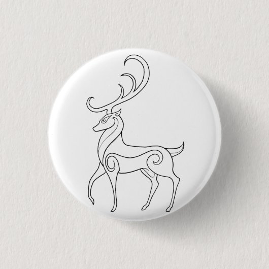 Badge Rond 2,50 Cm Magick - mâle (Devant)