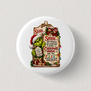 Badge Rond 2,50 Cm Magie de Noël