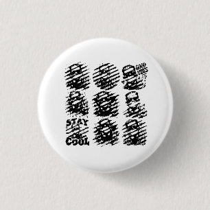 Badge Rond 2,50 Cm Magie d'Halloween, Nuits Sombres & Délices d'Autom