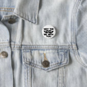 Badge Rond 2,50 Cm Mai le Stache soit avec vous (En situation)
