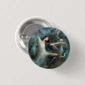 Badge Rond 2,50 Cm Maj du bouton Marche (Devant & derrière)