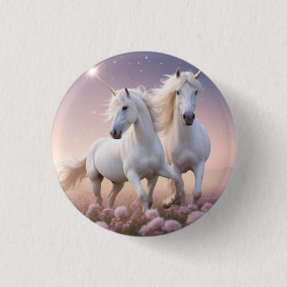 Badge Rond 2,50 Cm Majestic Horse 1¼ Pouce RoundButton-Pour Équestre