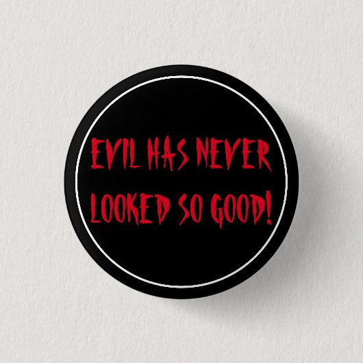 Badge Rond 2,50 Cm Mal (Devant)