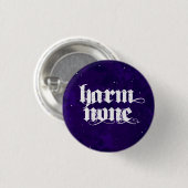 Badge Rond 2,50 Cm Mal aucun Pin v.2 (Devant & derrière)