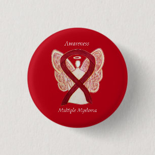 Badge Rond 2,50 Cm Maladie du myélome multiple Sensibilisation à l'