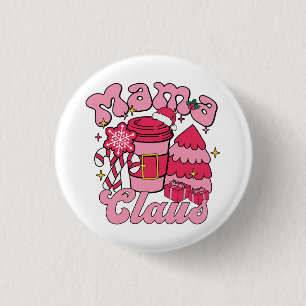 Badge Rond 2,50 Cm "Mama Club Design de typographie élégant pour le
