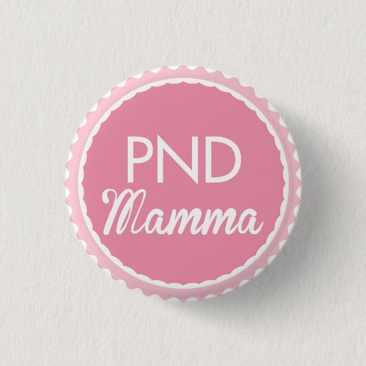 Badge Rond 2,50 Cm Maman de PND (Devant)