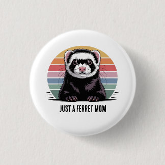 Badge Rond 2,50 Cm Maman furet