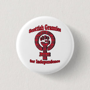 Badge Rond 2,50 Cm Mamies écossaises pour l'insigne de bouton de