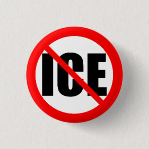Badge Rond 2,50 Cm manifestation "NON À ICE"