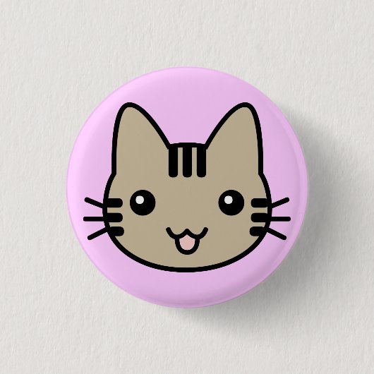 Badge Rond 2,50 Cm mao (Devant)