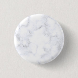 Badge Rond 2,50 Cm Marbre Blanc Moderne