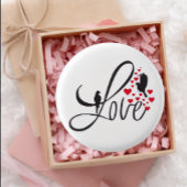 Badge Rond 2,50 Cm Marchandise d'amour 2026 Patchs— Cadeau de la Sain