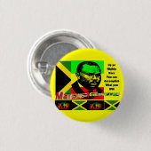 Badge Rond 2,50 Cm Marcus garvey (Devant & derrière)