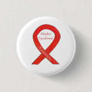 Badge Rond 2,50 Cm Marfan Syndrome de sensibilisation Ruban Pins pers