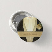 Badge Rond 2,50 Cm Mariage fait sur commande de smoking de mariés (Devant & derrière)