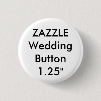 Badge Rond 2,50 Cm Mariage Personnalisé Petit Bouton rond De 1,25"