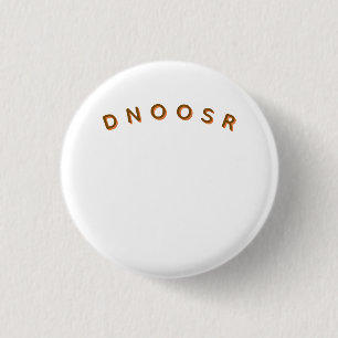 Badge Rond 2,50 Cm Marque de luxe minimaliste DNOOSR 