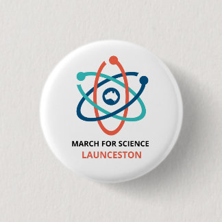 Badge Rond 2,50 Cm Mars pour la Science - Launceston -