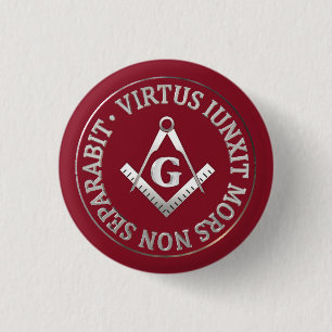 Badge Rond 2,50 Cm Masonic sceau de cire