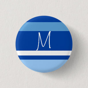 Badge Rond 2,50 Cm MAZIPOODLES Rayures Spaghetti 105