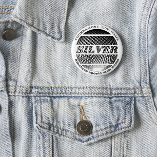 Badge Rond 2,50 Cm Médaille d'argent, 2ème gagnant