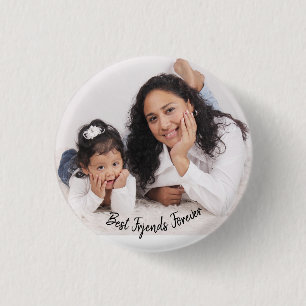 Badge Rond 2,50 Cm Meilleur ami pour la mère et la fille