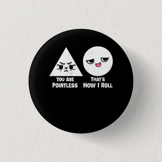 Badge Rond 2,50 Cm Meilleur Amusant Enseignant Math Plaisanter Humour (Devant)