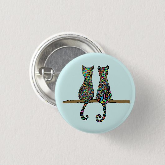 Badge Rond 2,50 Cm Meilleurs amis (Devant & derrière)