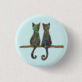 Badge Rond 2,50 Cm Meilleurs amis (Devant)