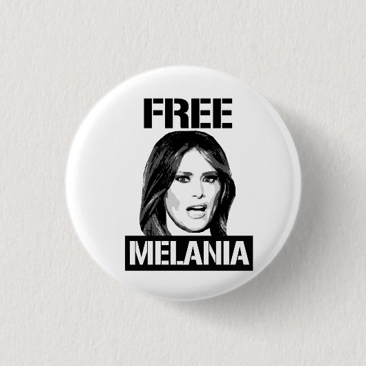 BADGE ROND 2,50 CM MELANIA LIBRE - (Devant)