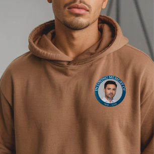 Badge Rond 2,50 Cm Mémorial photo personnalisé