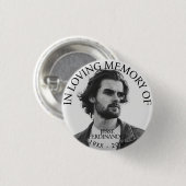 Badge Rond 2,50 Cm Mémorial photo personnalisé (Devant & derrière)