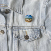 Badge Rond 2,50 Cm Mer et vagues (En situation)