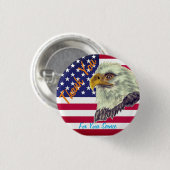 Badge Rond 2,50 Cm Merci Pour Votre Bouton Pin Service (Devant & derrière)