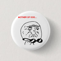 Mère de visage Meme comique de rage de Dieu