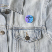 Badge Rond 2,50 Cm Mes pronostics sont Elle (En situation)