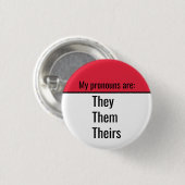 Badge Rond 2,50 Cm Mes pronostics sont eux les leurs (Devant & derrière)