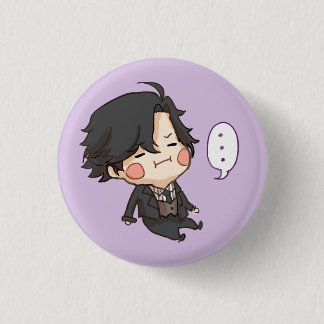 Badge Rond 2,50 Cm Messager mystique : Bouton contrarié de Jumin Han