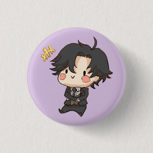 Badge Rond 2,50 Cm Messager mystique : Bouton heureux de Jumin Han