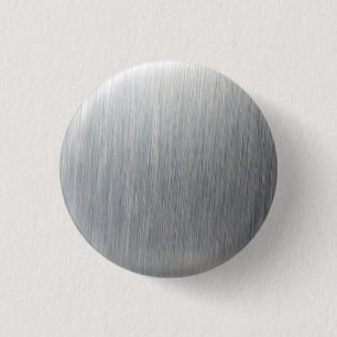 Badge Rond 2,50 Cm Métal en aluminium balayé