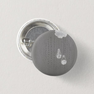 Badge Rond 2,50 Cm métaphore_4_allumer la lumière chanceuse