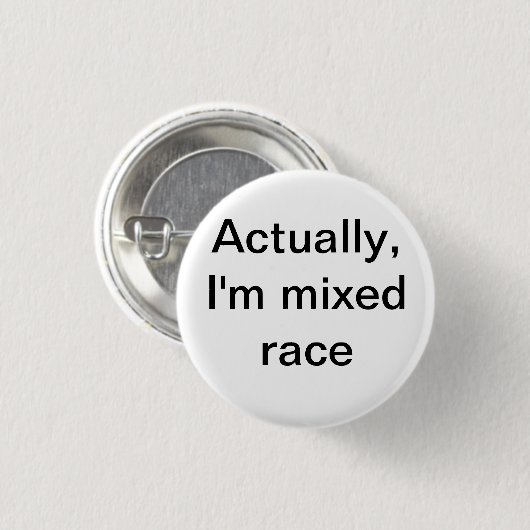 Badge Rond 2,50 Cm métis (Devant & derrière)