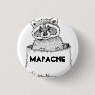 Badge Rond 2,50 Cm MI Mapachito